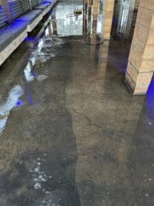 Commercial Power Washing Floors